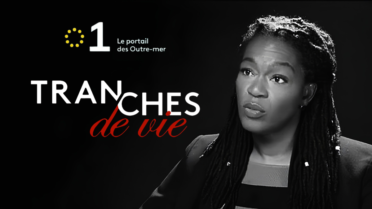 Murielle Thérésine dans l’émission Tranches de vie diffusée sur Outre-mer La 1ère.